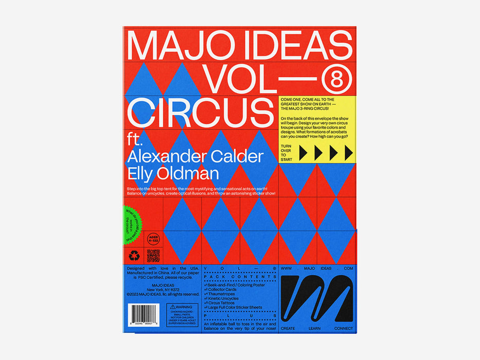 VOL ⑧ — CIRCUS Sticker Based Art Pack