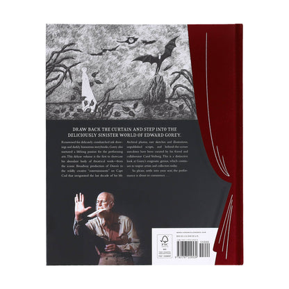 Chronicle Books - Theatrical Adventures of Edward Gorey - PMA Store at the Portland Museum of Art, Maine