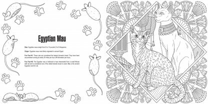 Penguin Random House LLC - Cats: A Smithsonian Coloring Book - PMA Store at the Portland Museum of Art, Maine