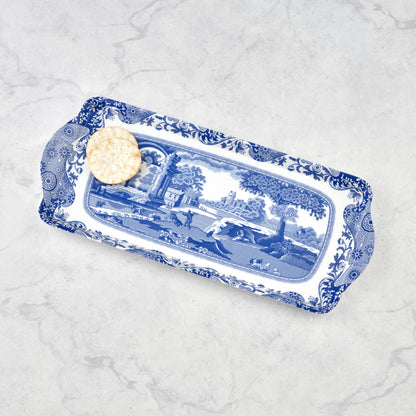 Blue Italian Sandwich Tray: Melamine / Blue Italian - PMA Store at the Portland Museum of Art, Maine