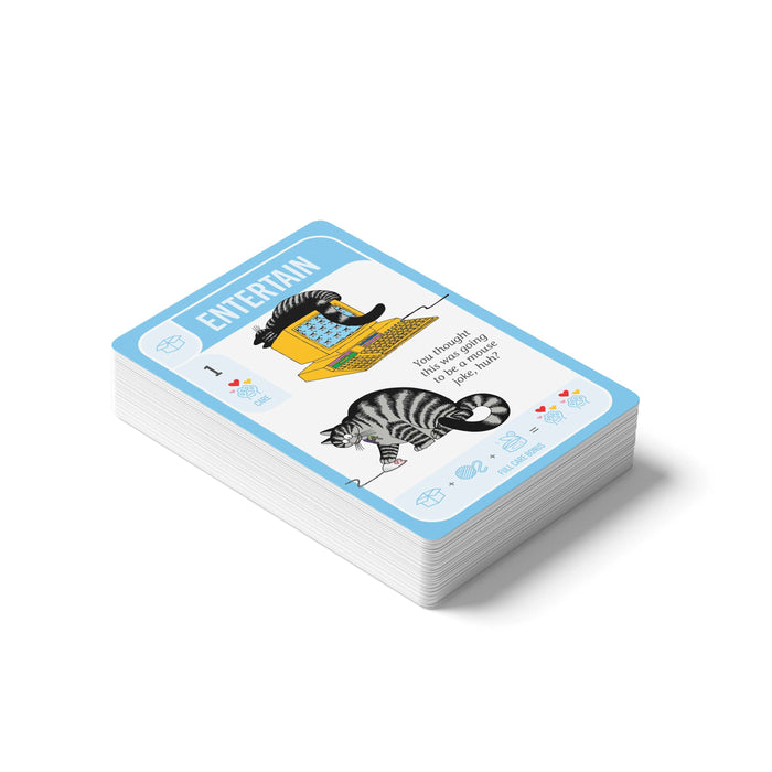 Pomegranate - B. Kliban CatCare: A Feline-Befriending Card Game - PMA Store at the Portland Museum of Art, Maine