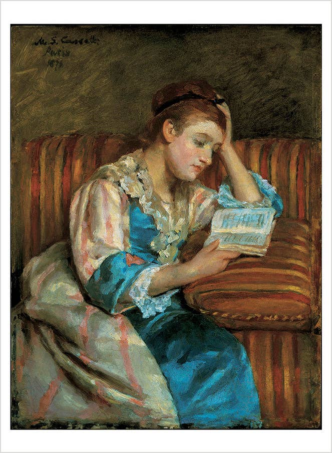 Pomegranate - The Reading Woman II Book of Postcards - PMA Store at the Portland Museum of Art, Maine