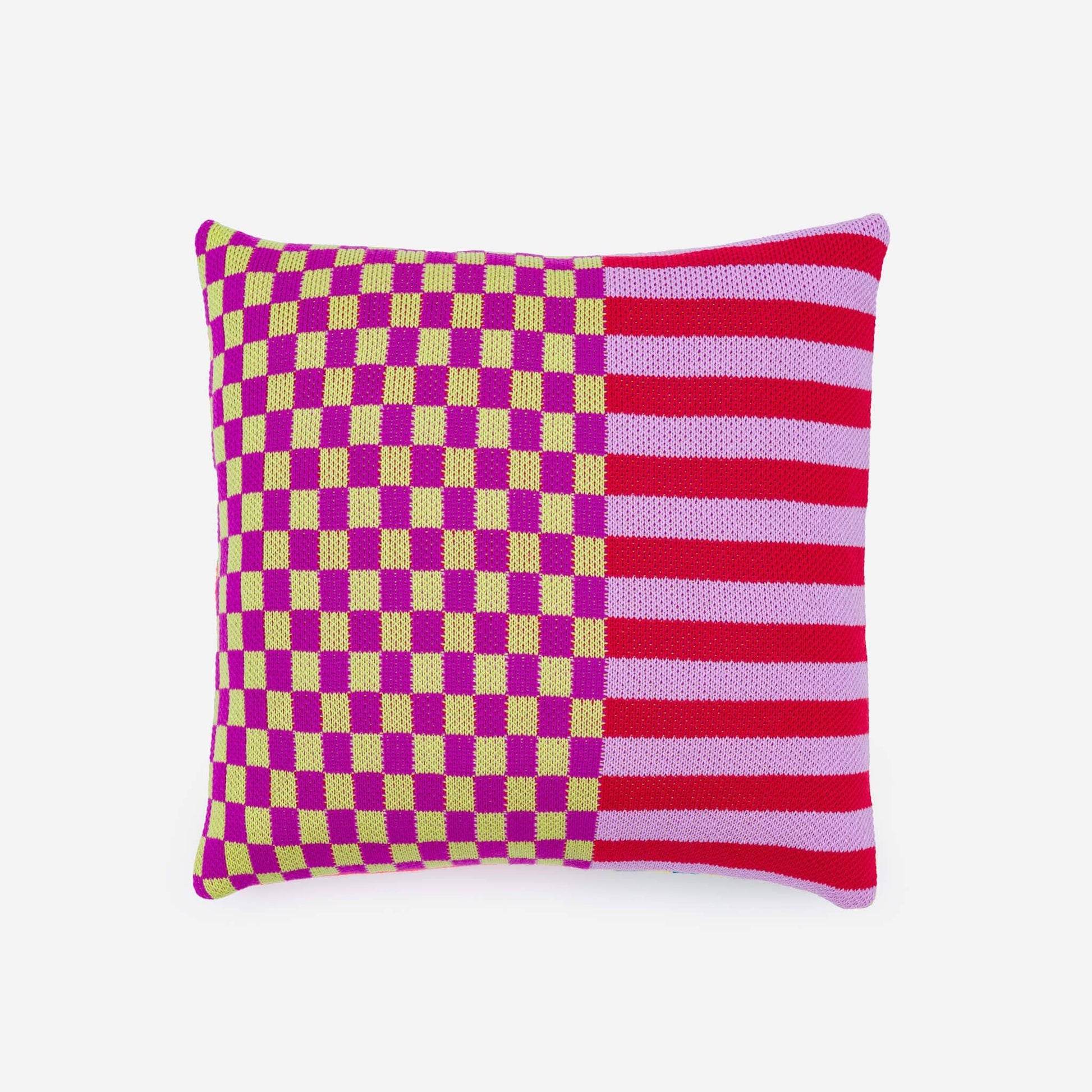 Pattern Patch Pillow Cover: Multi 2 - PMA Store at the Portland Museum of Art, Maine