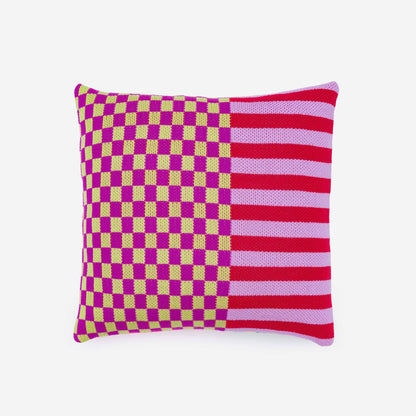 Pattern Patch Pillow Cover: Multi 1 - PMA Store at the Portland Museum of Art, Maine