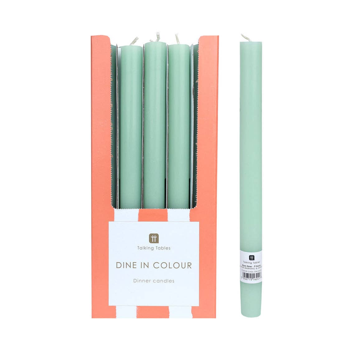 Sage Green Taper Candle | POS Unit | Gifts | - PMA Store at the Portland Museum of Art, Maine