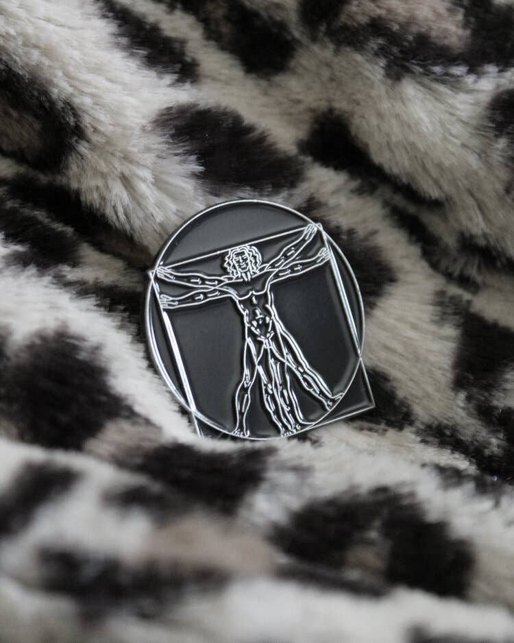 Pin Museum - Vitruvian Man • Enamel Pin