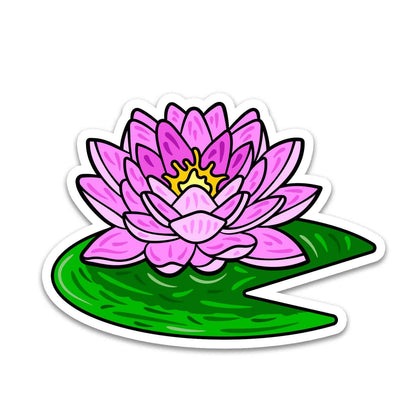 Today is Art Day - Sticker - Water Lily - Monet - PMA Store at the Portland Museum of Art, Maine