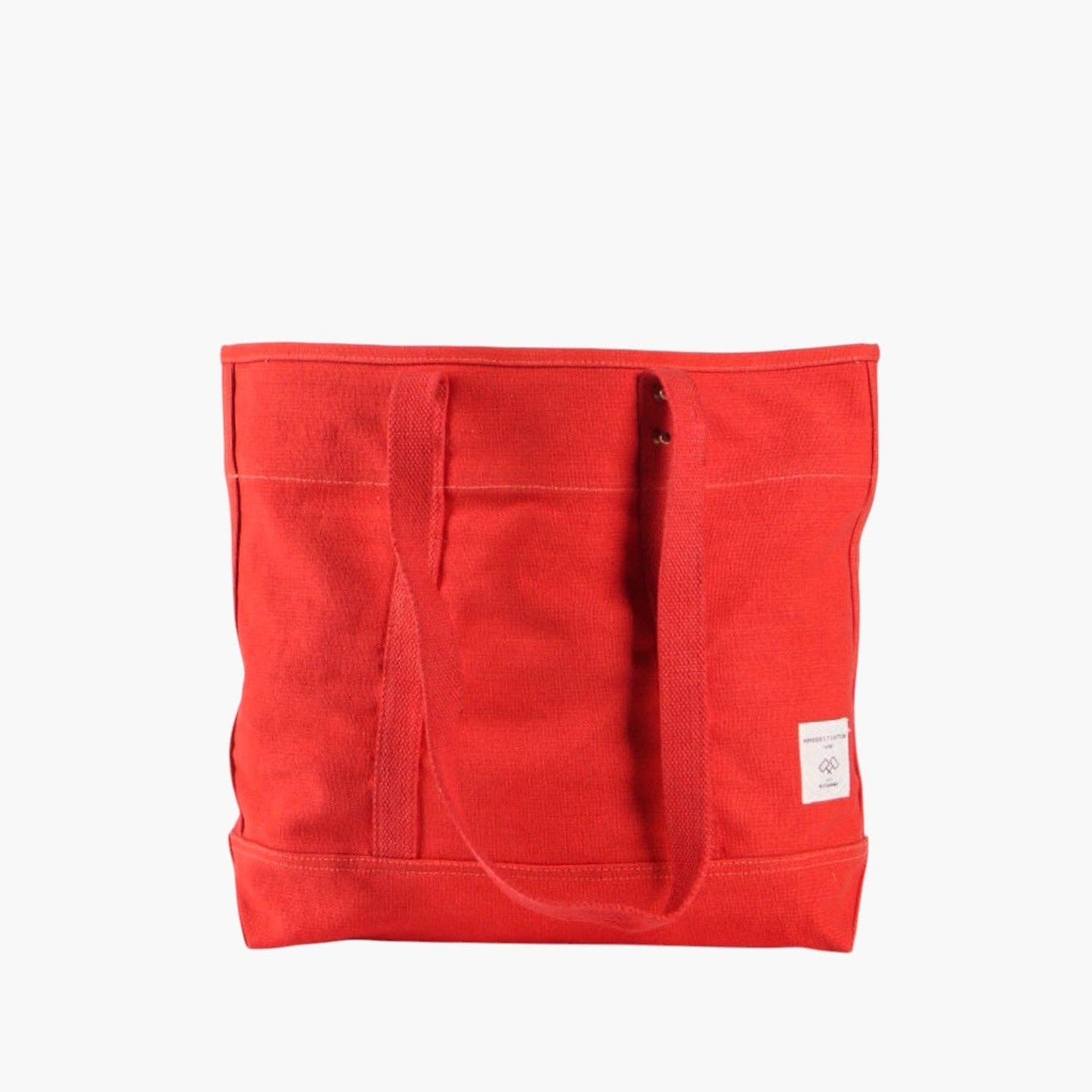 IMMODEST COTTON - Small East West Tote | Persimmon - PMA Store at the Portland Museum of Art, Maine