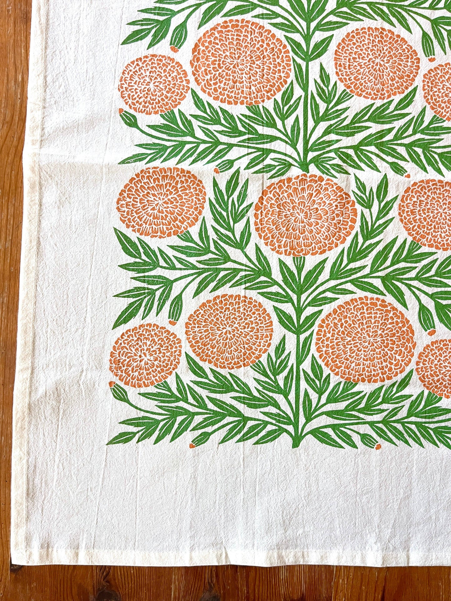 Katharine Watson - Marigold Tea Towel - PMA Store at the Portland Museum of Art, Maine