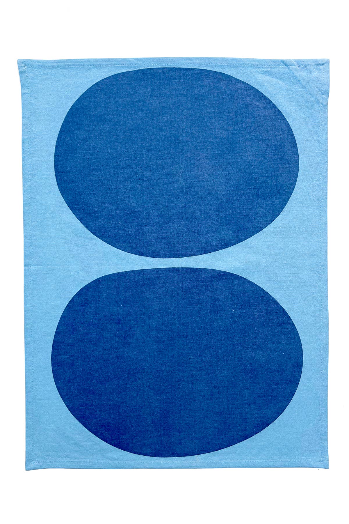 See Design - Tea Towels (Set of 2): Small Totem Aqua/Citron - PMA Store at the Portland Museum of Art, Maine