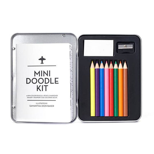 Kikkerland Design Inc - Mini Doodle Kit - PMA Store at the Portland Museum of Art, Maine