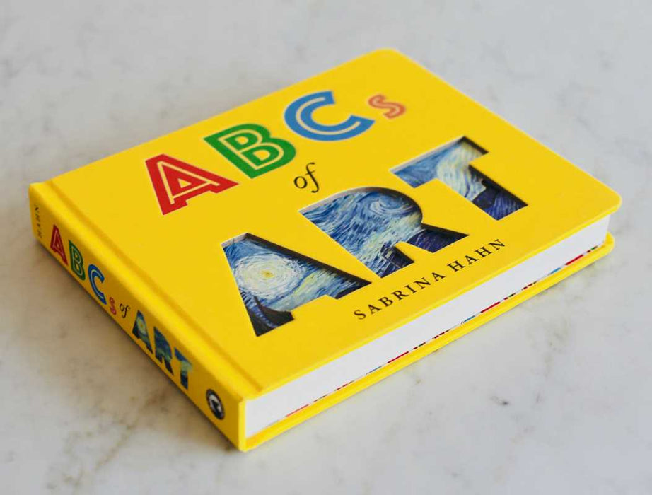 Simon & Schuster - ABCs of Art by Sabrina Hahn: Board Books; 64 pages / English - PMA Store at the Portland Museum of Art, Maine