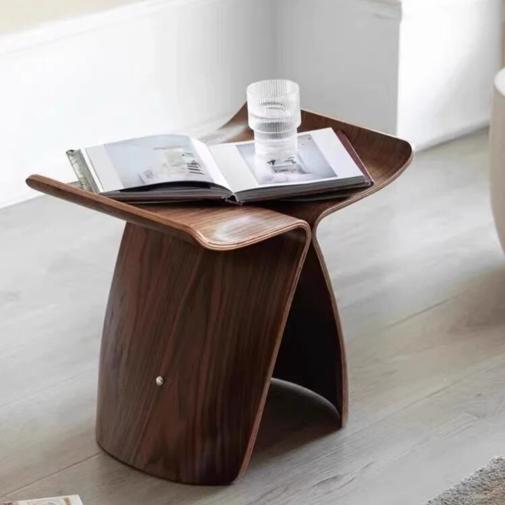 Moderny - Danish Butterfly Table: Ash Log - PMA Store at the Portland Museum of Art, Maine