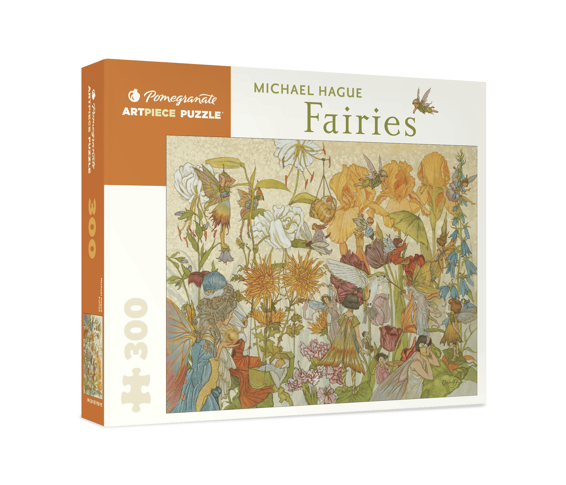 Pomegranate - Michael Hague: Fairies 300-piece Jigsaw Puzzle - PMA Store at the Portland Museum of Art, Maine