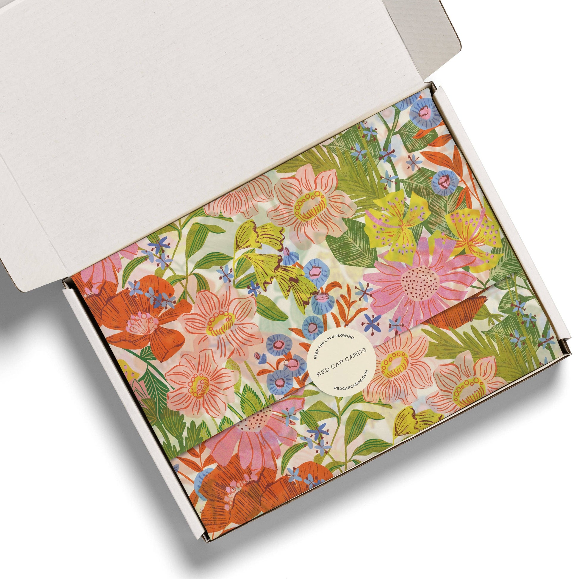 Our Love Only Grows tissue paper: 5 Sheets - PMA Store at the Portland Museum of Art, Maine