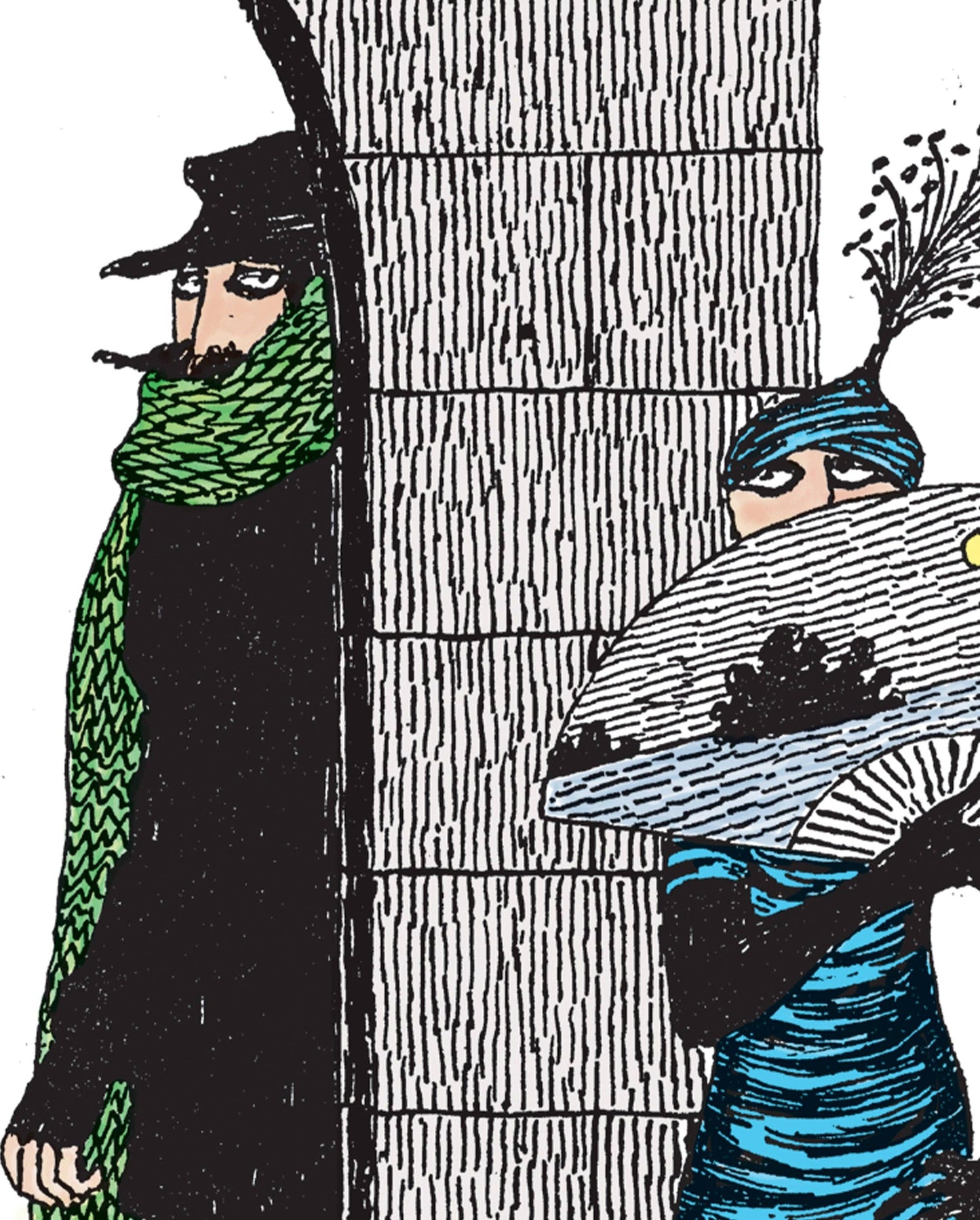 Pomegranate - Edward Gorey: Mystery! Bookmark - PMA Store at the Portland Museum of Art, Maine
