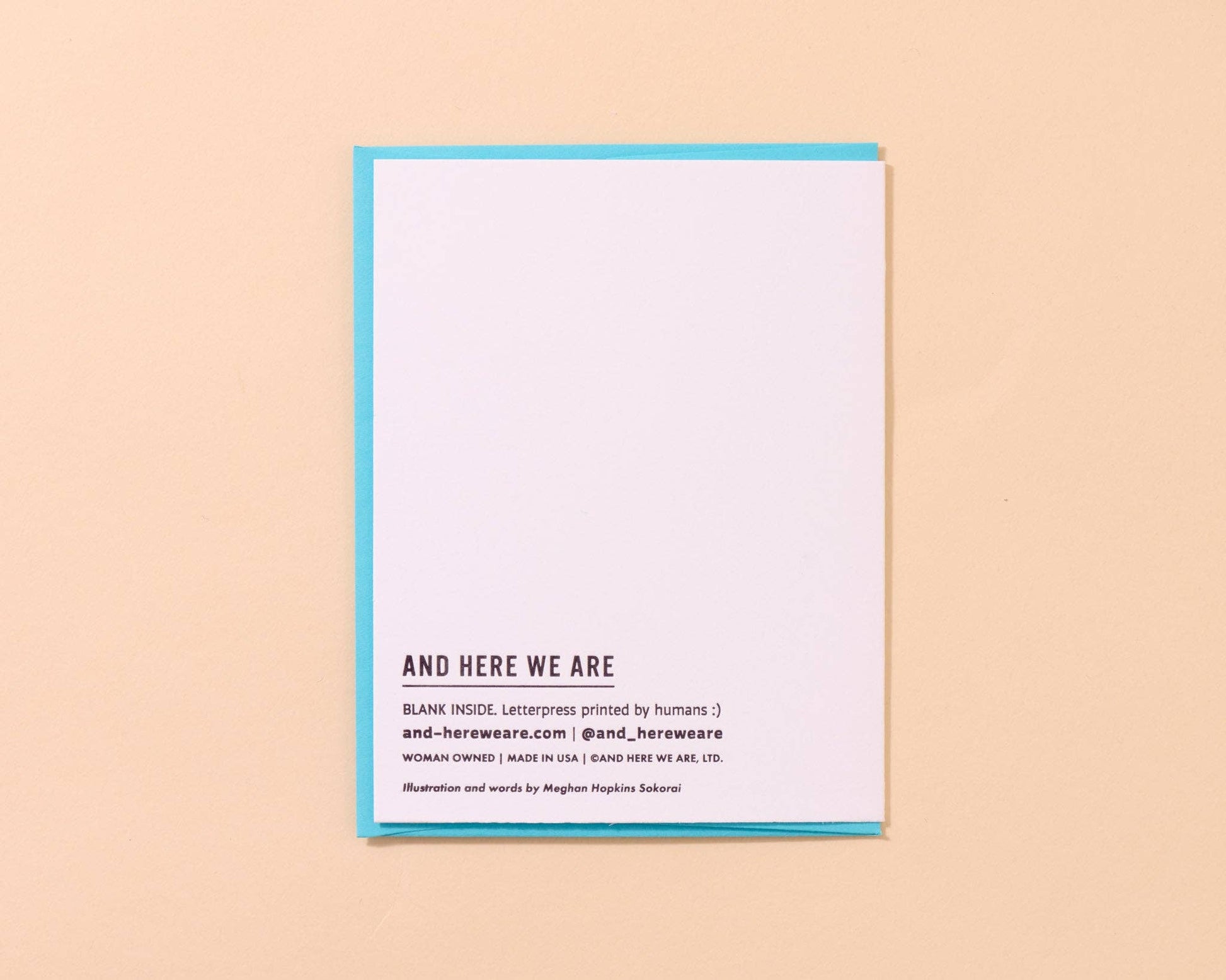 And Here We Are - Letterpress Birthday Card—Reel Good  (Trout, Fish, Colorful) - PMA Store at the Portland Museum of Art, Maine
