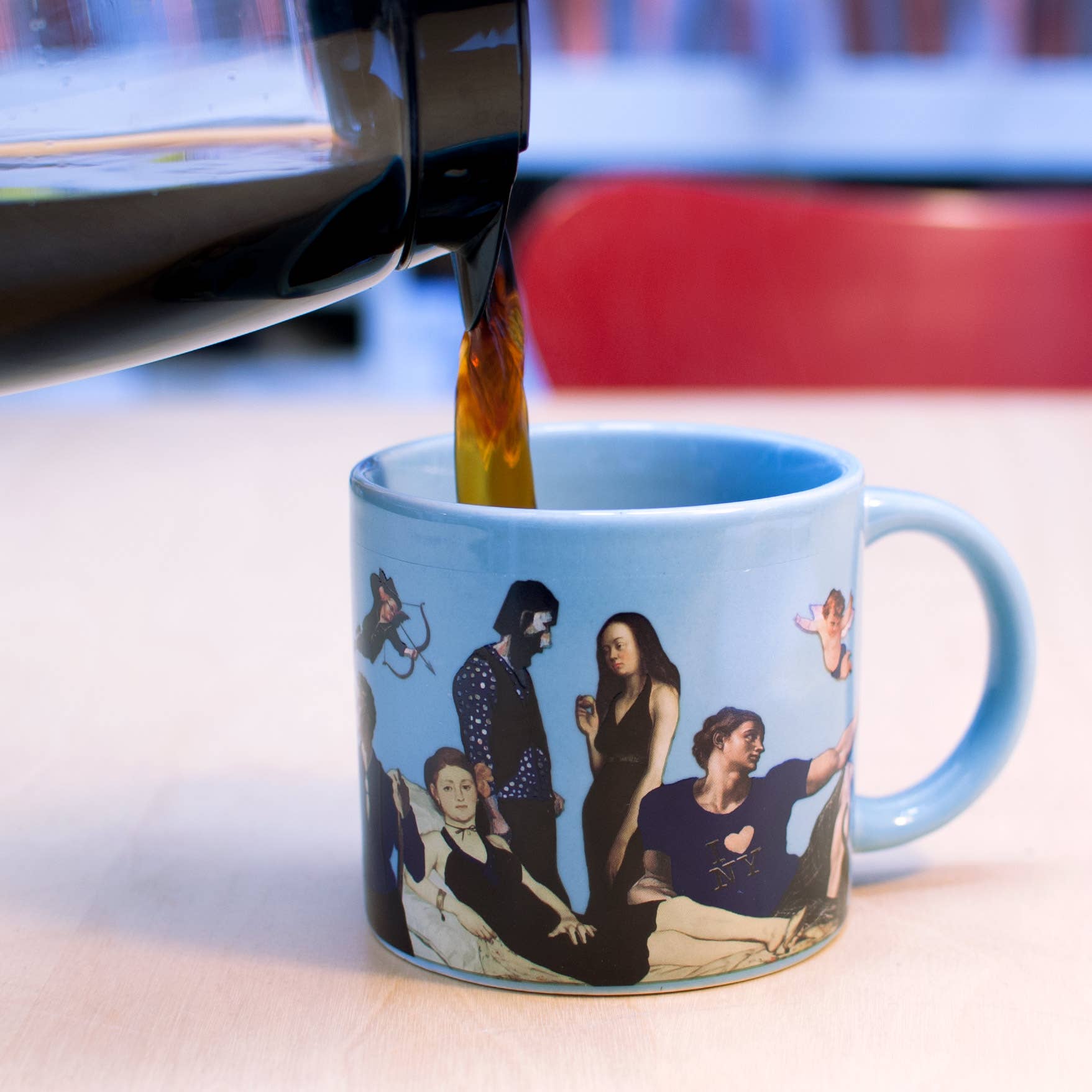 Unemployed Philosophers Guild - Great Nudes of Art Heat-Changing Coffee Mug - PMA Store at the Portland Museum of Art, Maine