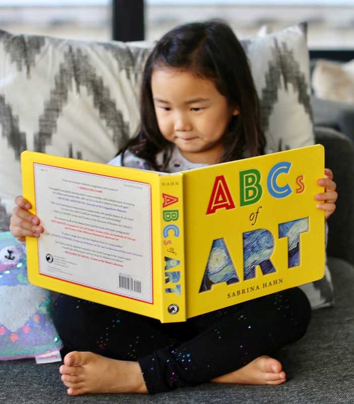 Simon & Schuster - ABCs of Art by Sabrina Hahn: Board Books; 64 pages / English - PMA Store at the Portland Museum of Art, Maine