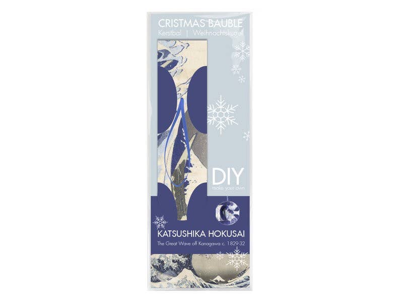DIY Christmas Ball, Hokusai - PMA Store at the Portland Museum of Art, Maine
