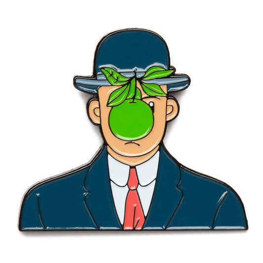 Today is Art Day - Pin - Son of Man - Magritte - PMA Store at the Portland Museum of Art, Maine