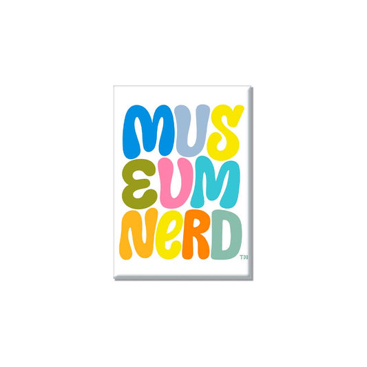 Museum Nerd x Alicia Schultz Magnet: None (Loose) - PMA Store at the Portland Museum of Art, Maine