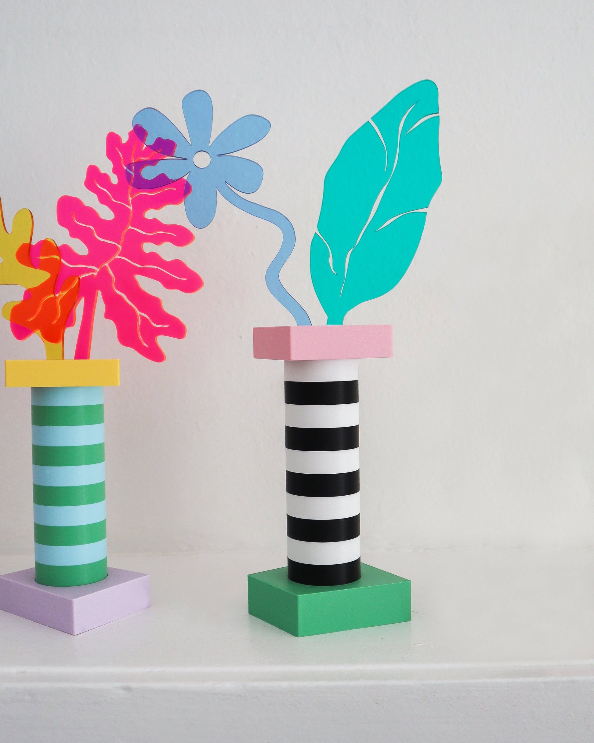Banana Palm Stem: See-thru Hot Pink - PMA Store at the Portland Museum of Art, Maine
