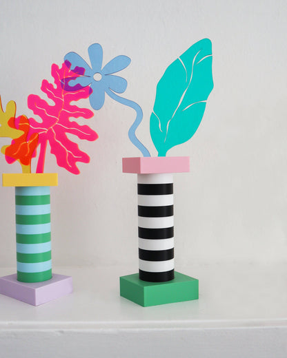 Banana Palm Stem: See-thru Hot Pink - PMA Store at the Portland Museum of Art, Maine