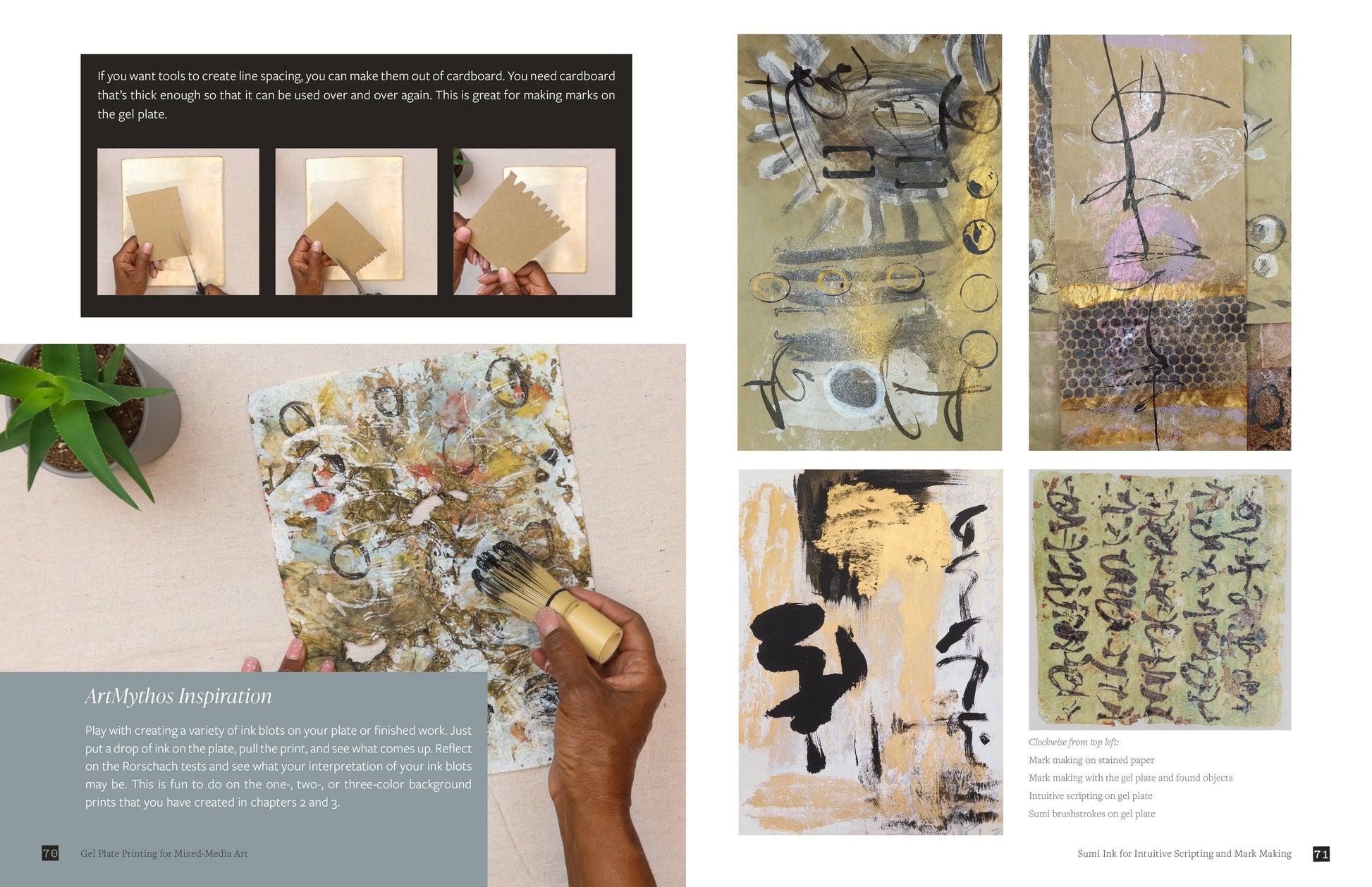 Schiffer Publishing - Gel Plate Printing for Mixed-Media Art - PMA Store at the Portland Museum of Art, Maine