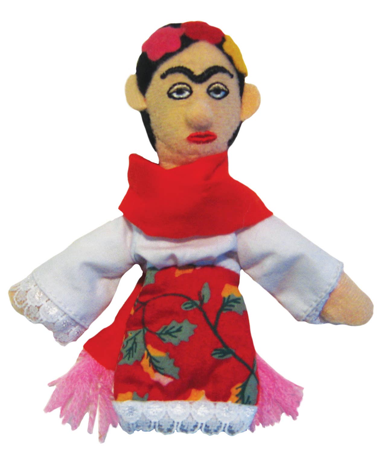 Unemployed Philosophers Guild - Frida Kahlo Finger Puppet - PMA Store at the Portland Museum of Art, Maine