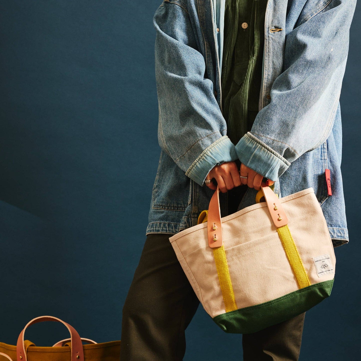 IMMODEST COTTON - Lunch Tote | Earth - PMA Store at the Portland Museum of Art, Maine