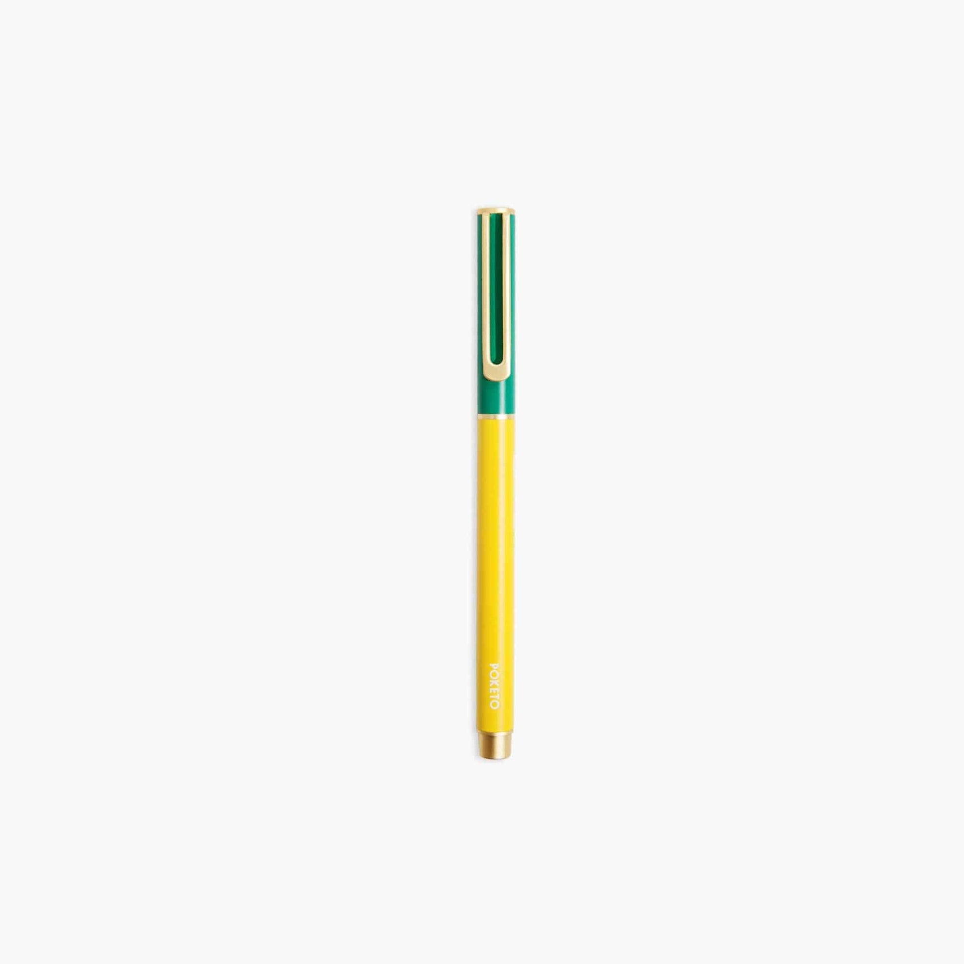 Poketo - Colorblock Cap Pen: Set of 4 - PMA Store at the Portland Museum of Art, Maine