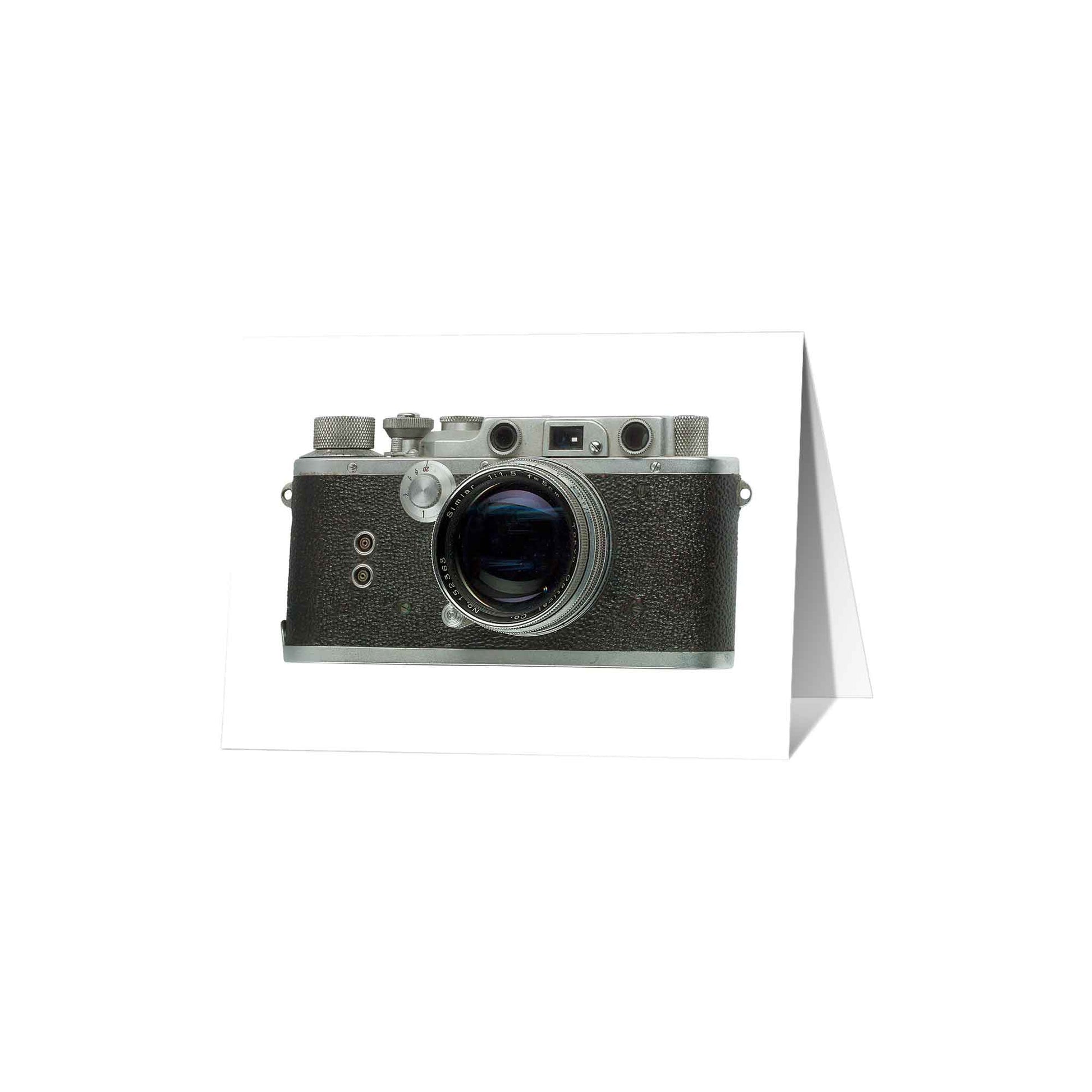 Rangefinder Camera Greeting Card - PMA Store at the Portland Museum of Art, Maine