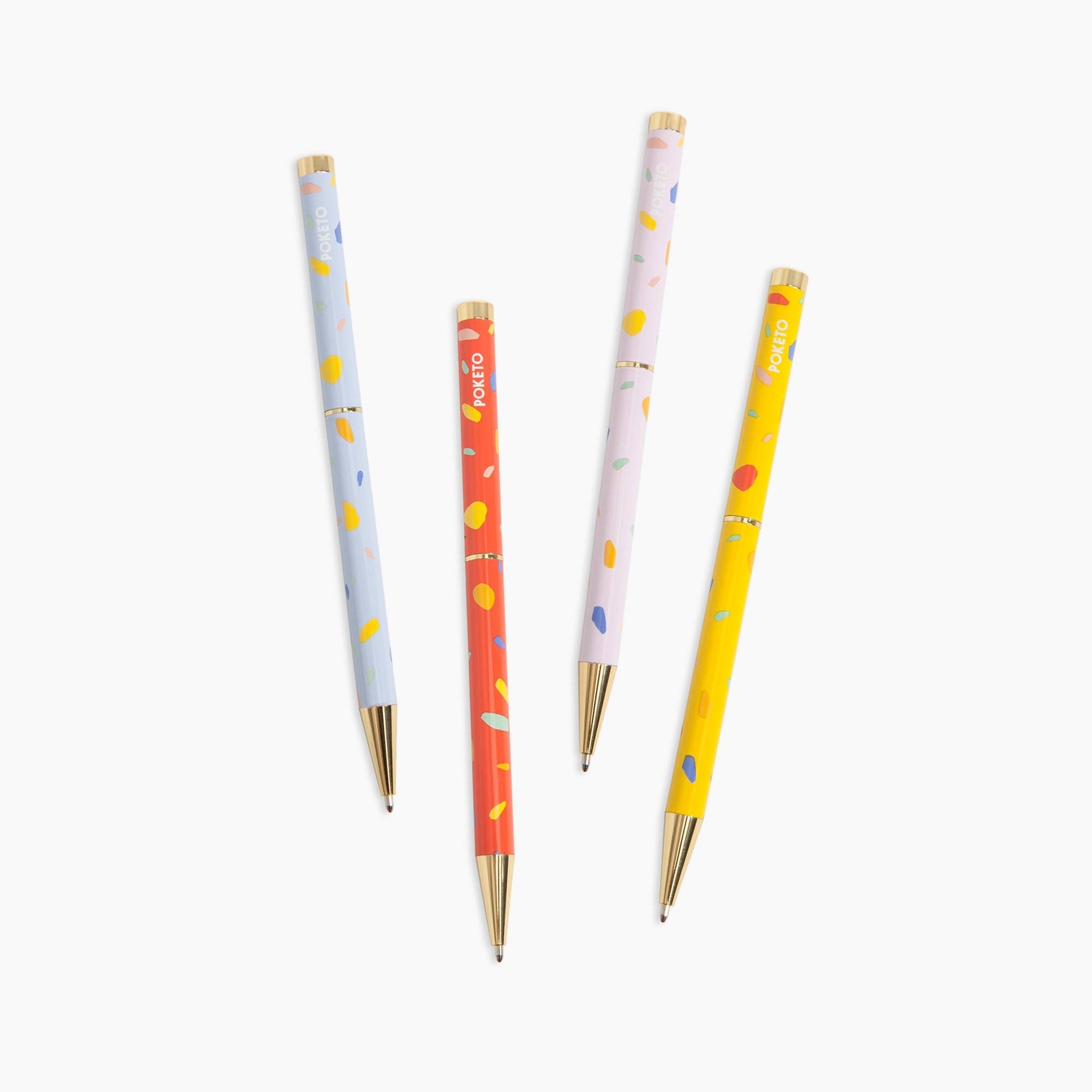 Poketo - Pattern Twist Pen: Set of 4 - PMA Store at the Portland Museum of Art, Maine