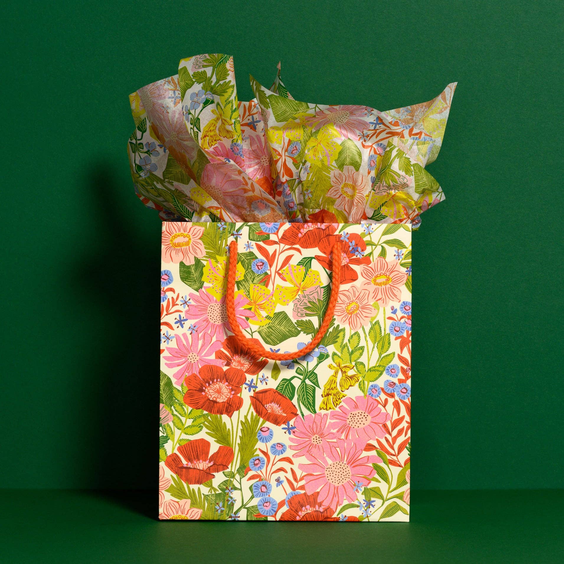Our Love Only Grows tissue paper: 5 Sheets - PMA Store at the Portland Museum of Art, Maine