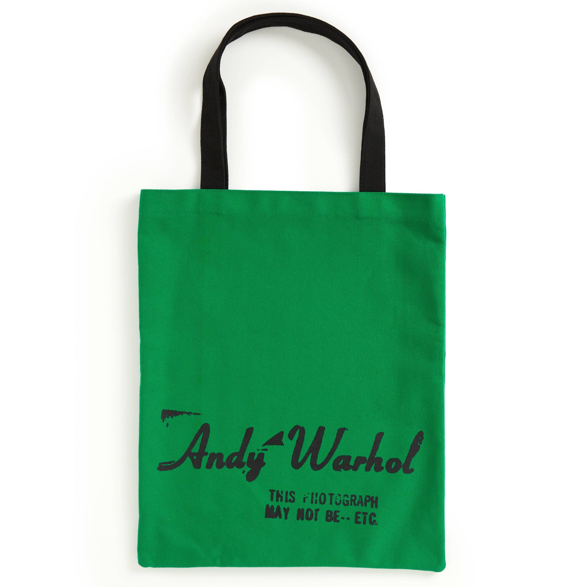 Chronicle Books - Warhol Soup Can Canvas Tote Bag - Green - PMA Store at the Portland Museum of Art, Maine