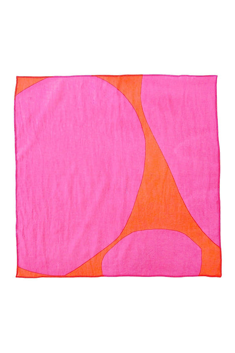 See Design - Cotton Bandana (5-Pack): BURST YELLOW/PINK