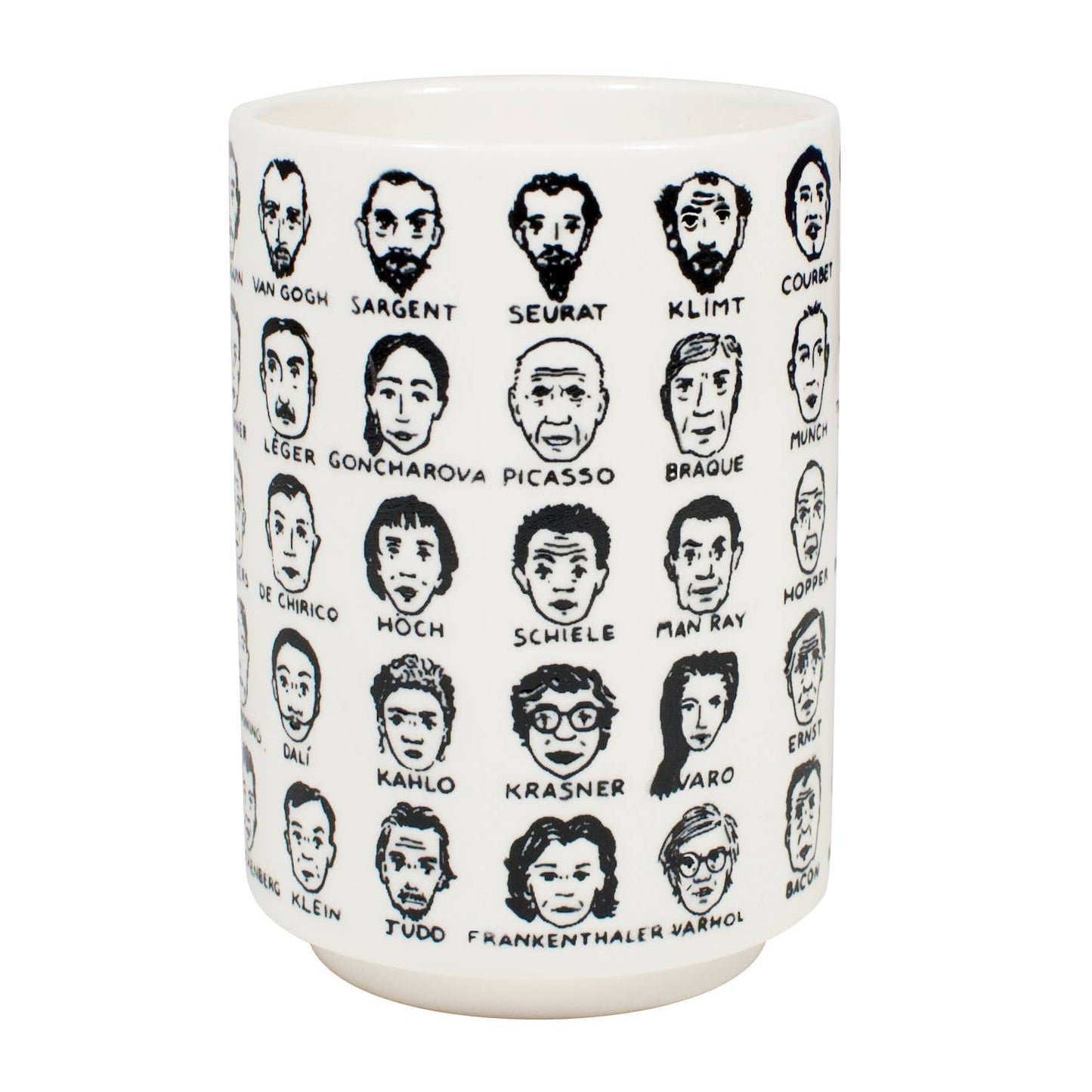 Unemployed Philosophers Guild - Modern Artists Coffee Mug - PMA Store at the Portland Museum of Art, Maine