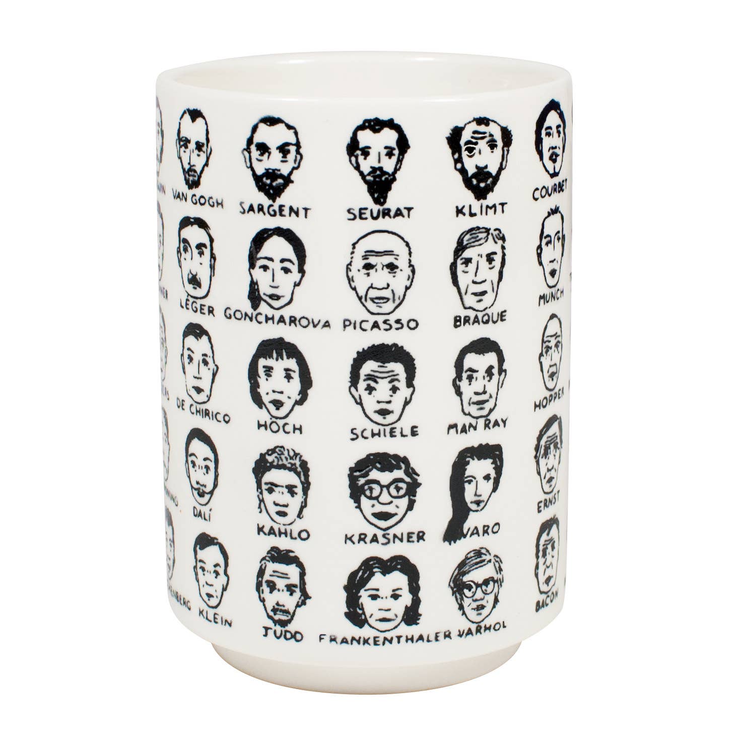 Unemployed Philosophers Guild - Modern Artists Coffee Mug - PMA Store at the Portland Museum of Art, Maine