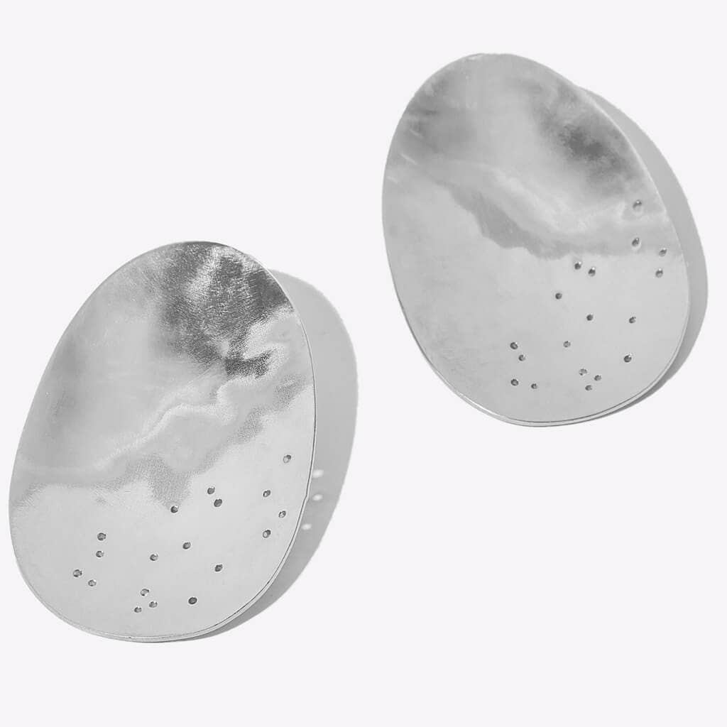 MULXIPLY - Origin Statement Earrings | Sterling Silver - PMA Store at the Portland Museum of Art, Maine
