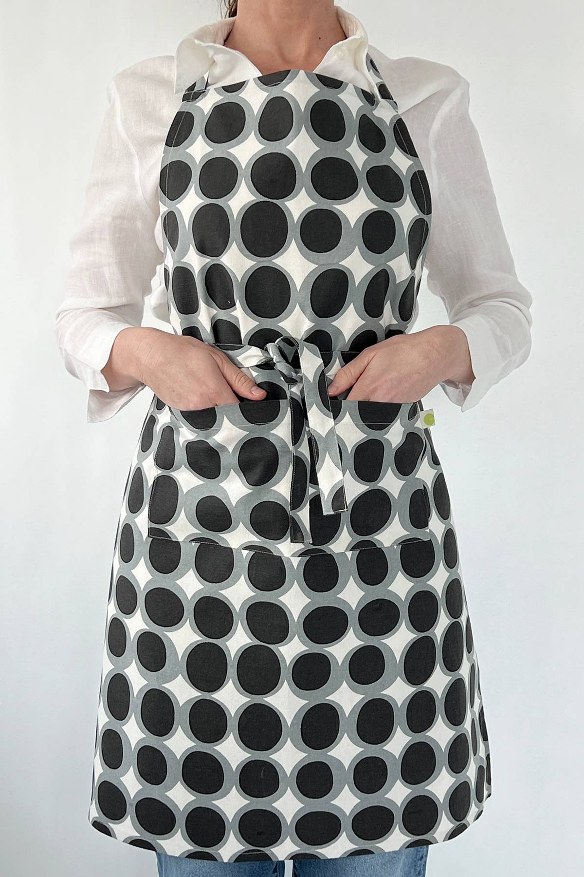 Apron: Totem Peri/Citron - PMA Store at the Portland Museum of Art, Maine