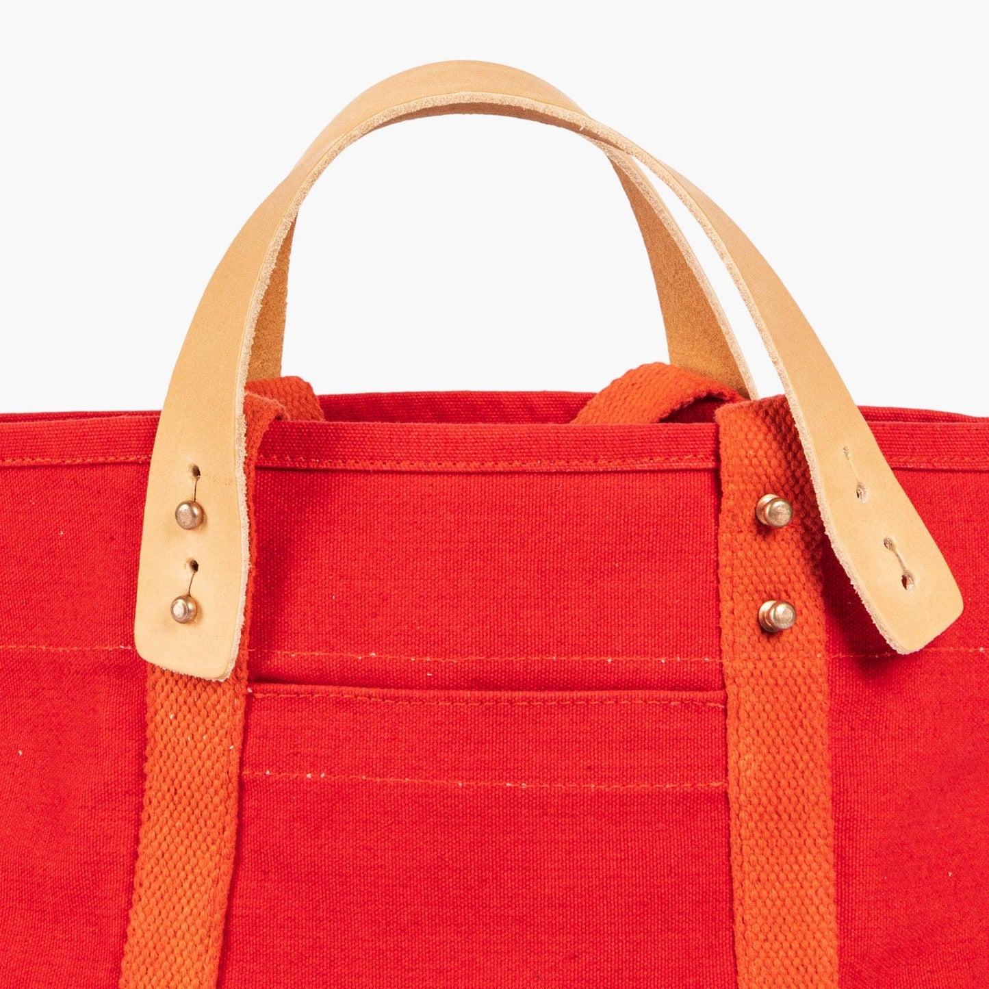 IMMODEST COTTON - Lunch Tote | Persimmon - PMA Store at the Portland Museum of Art, Maine
