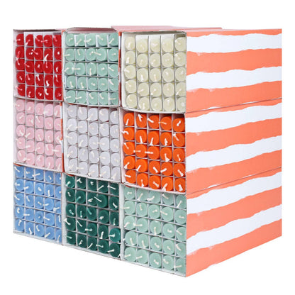 Talking Tables USA - Home, Birthday, Games & Seasonal Decor - Green Straight Dinner Candles - Display | Summer Home Decor |