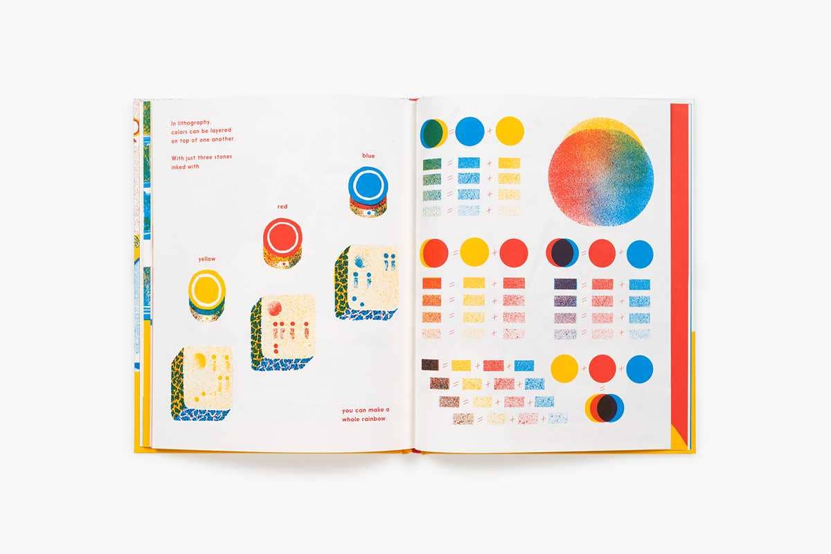 Simon & Schuster - Meet the Lithographer by Gaby Bazin: Hardcover; 40 pages / English - PMA Store at the Portland Museum of Art, Maine