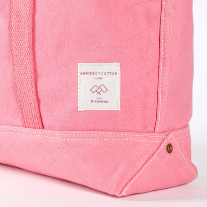IMMODEST COTTON - Small East West Tote | Flamingo - PMA Store at the Portland Museum of Art, Maine
