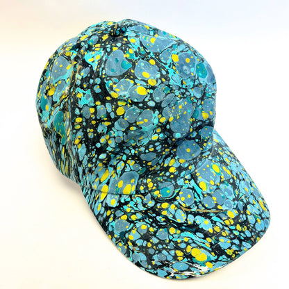 Tempered East - Marbled Dad Hat: Stone: Yellow