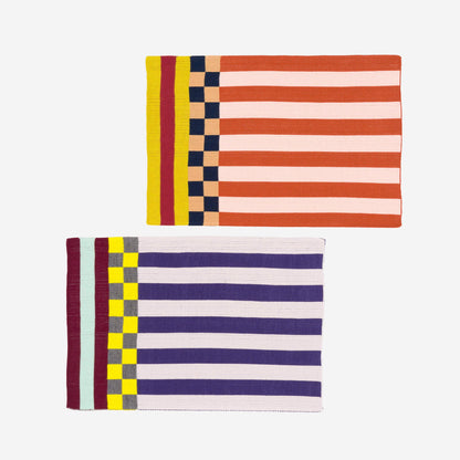 VERLOOP | knits - Pattern Patch Placemat Set: Candy
