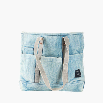 IMMODEST COTTON - Construction Tote | Acid Wash - PMA Store at the Portland Museum of Art, Maine