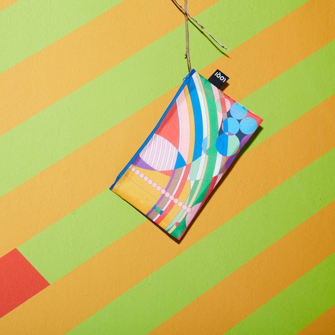 LOQI LLC - FRANK LLOYD WRIGHT Recycled Zip Pockets - PMA Store at the Portland Museum of Art, Maine