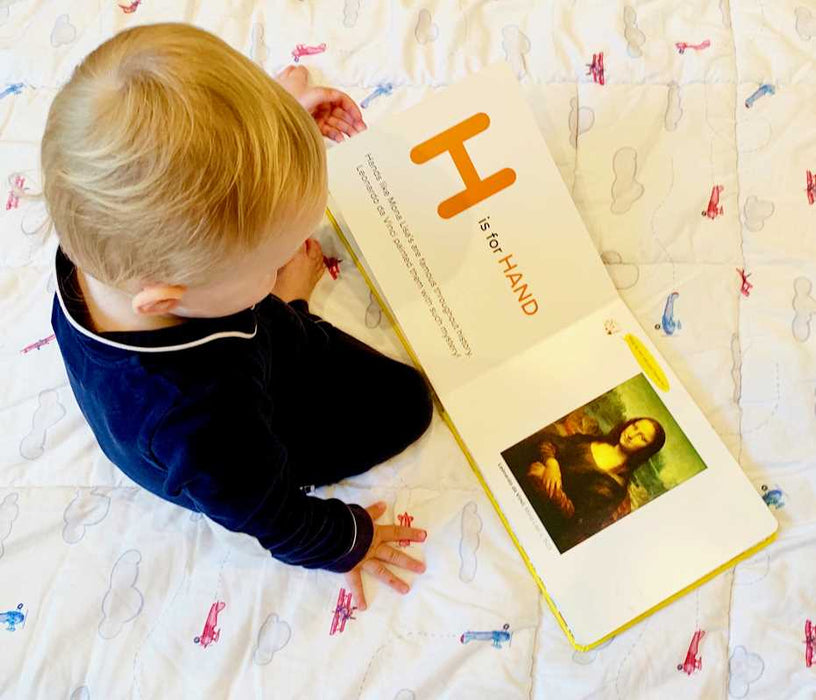 Simon & Schuster - ABCs of Art by Sabrina Hahn: Board Books; 64 pages / English - PMA Store at the Portland Museum of Art, Maine